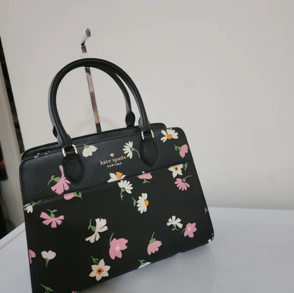 NWT Kate spade Madison floral waltz printed satchel